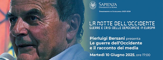 Pier Luigi Bersani in sala Emiciclo: 10 giugno 2025, ore 17
